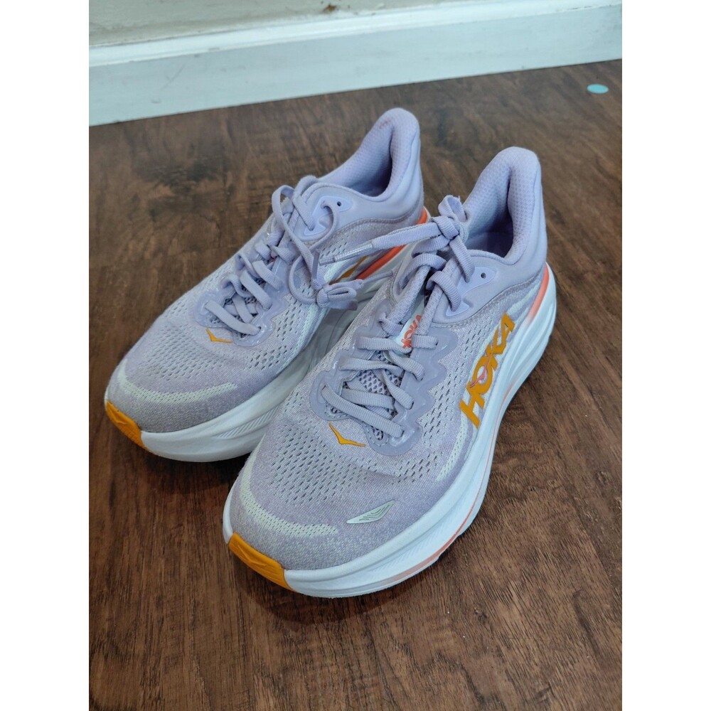 Size 8.5B- Hoka One One HOKA Bondi 9 Purple Women’s Sneakers - Picture 2 of 14